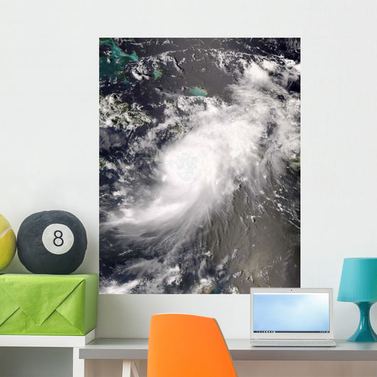 Hurricane Gustav over Hispaniola Wall Decal