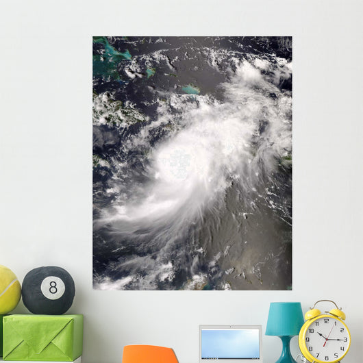 Hurricane Gustav over Hispaniola Wall Decal