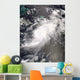 Hurricane Gustav over Hispaniola Wall Decal