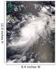 Hurricane Gustav over Hispaniola Wall Decal