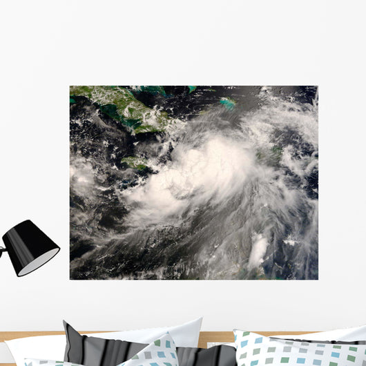 Tropical Storm Gustav Caribbean Wall Decal