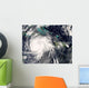 Hurricane Gustav over Jamaica Wall Decal Design 2