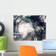 Hurricane Gustav over Jamaica Wall Decal Design 2