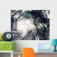 Hurricane Gustav over Jamaica Wall Decal Design 2