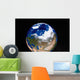 Earth Showing Arctic Region Wall Decal