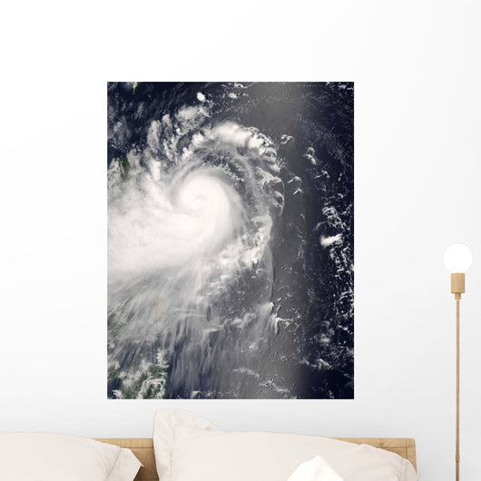 Typhoon Nuri Approaching Philippine Wall Decal