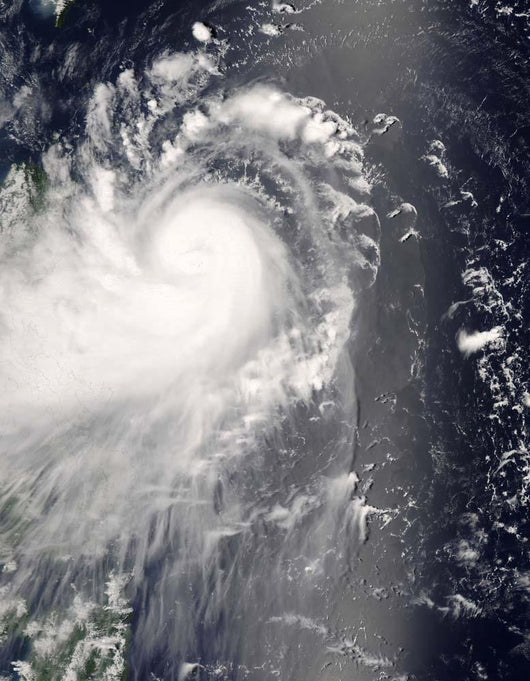 Typhoon Nuri Approaching Philippine Wall Decal