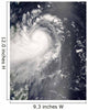 Typhoon Nuri Approaching Philippine Wall Decal