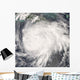 Hurricane Gustav over Jamaica Wall Decal Design 1