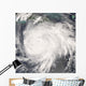 Hurricane Gustav over Jamaica Wall Decal Design 1