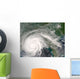 Hurricane Gustav over Louisiana Wall Decal