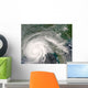 Hurricane Gustav over Louisiana Wall Decal