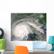 Hurricane Gustav over Louisiana Wall Decal