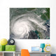 Hurricane Gustav over Louisiana Wall Decal