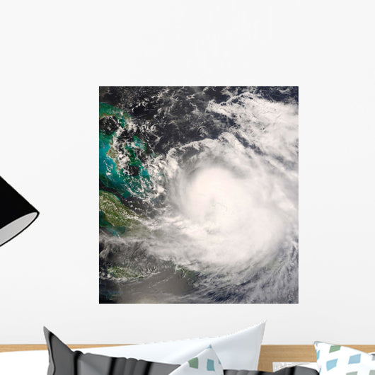 Hurricane Hanna over Bahamas Wall Decal