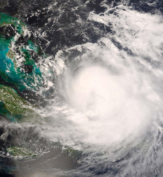 Hurricane Hanna over Bahamas Wall Decal