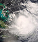 Hurricane Hanna over Bahamas Wall Decal