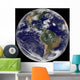Full Earth and Four Wall Decal