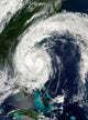 Tropical Storm Hanna over Wall Decal Design 3