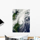 Tropical Storm Hanna over Wall Decal Design 2