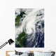 Tropical Storm Hanna over Wall Decal Design 2