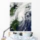 Tropical Storm Hanna over Wall Decal Design 2
