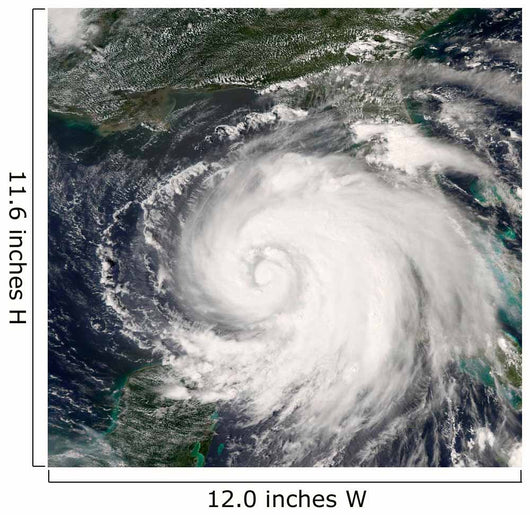 Hurricane Ike Wall Decal Design 3
