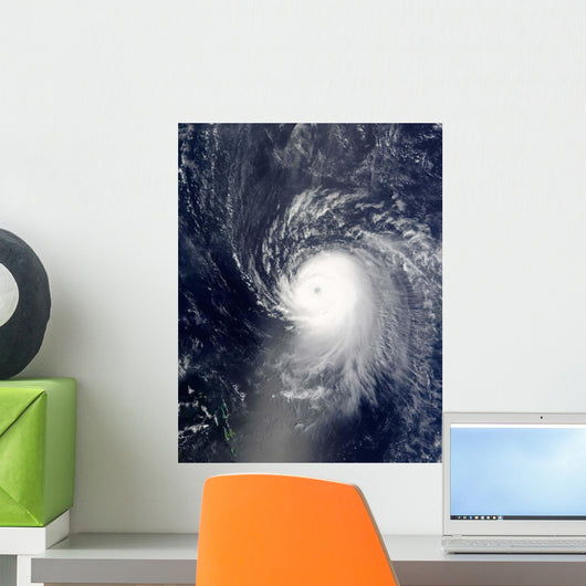 Hurricane Ike off Lesser Wall Decal