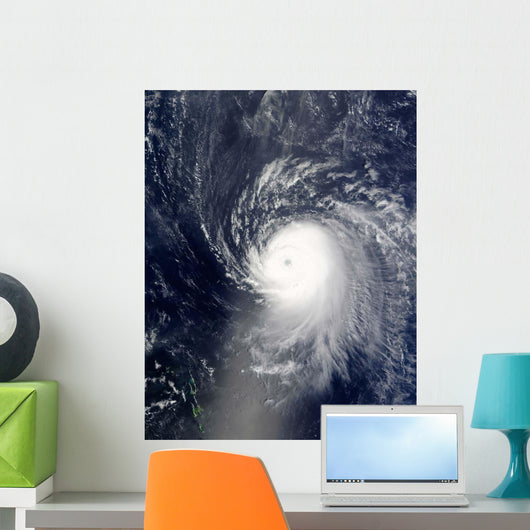 Hurricane Ike off Lesser Wall Decal