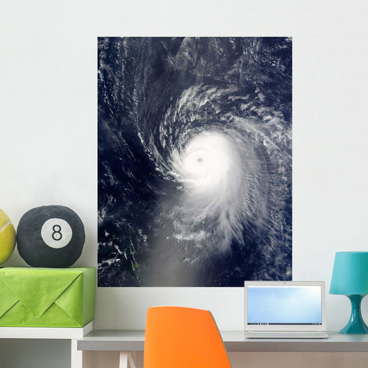 Hurricane Ike off Lesser Wall Decal