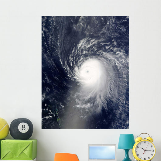 Hurricane Ike off Lesser Wall Decal