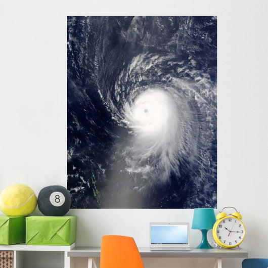 Hurricane Ike off Lesser Wall Decal