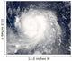 Hurricane Ike Wall Decal Design 1