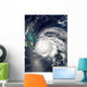 Hurricane Ike over Cuba Wall Decal Design 2