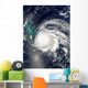 Hurricane Ike over Cuba Wall Decal Design 2