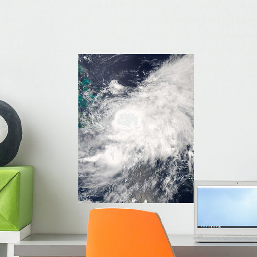 Tropical Storm Hanna over Wall Decal Design 1