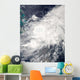 Tropical Storm Hanna over Wall Decal Design 1