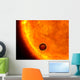 Jupiter-sized Planet Passing Front Wall Decal