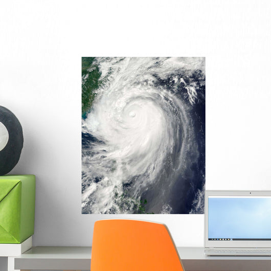 Typhoon Jangmi Wall Decal