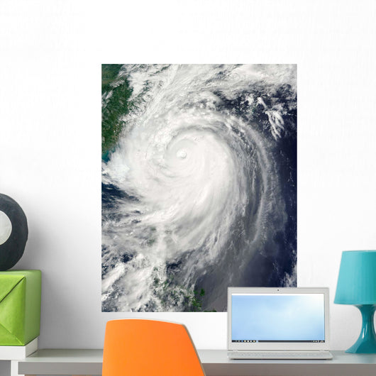 Typhoon Jangmi Wall Decal