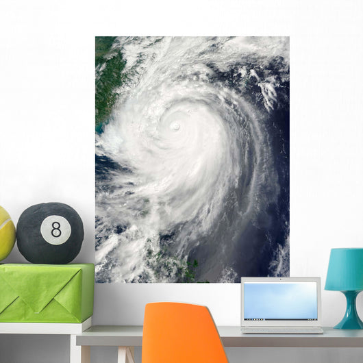 Typhoon Jangmi Wall Decal