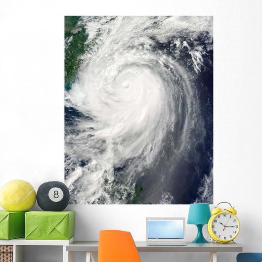 Typhoon Jangmi Wall Decal