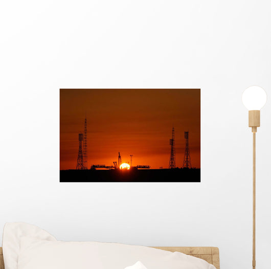 Soyuz Launch Pad Baikonur Wall Decal Design 2
