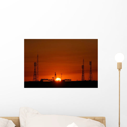 Soyuz Launch Pad Baikonur Wall Decal Design 2