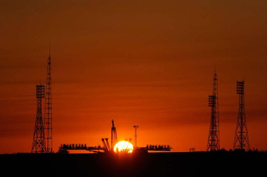 Soyuz Launch Pad Baikonur Wall Decal Design 2