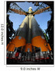 Soyuz Tma-13 Spacecraft Arrives Wall Decal Design 2