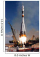 Soyuz Tma-13 Spacecraft Launches Wall Decal Design 1