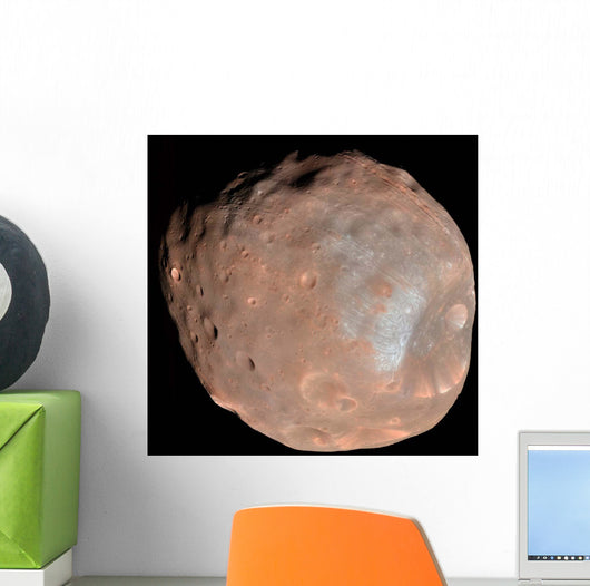 Mars Moon Phobos Wall Decal Design 1