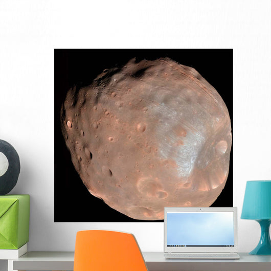 Mars Moon Phobos Wall Decal Design 1