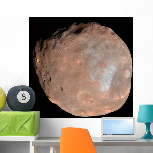 Mars Moon Phobos Wall Decal Design 1